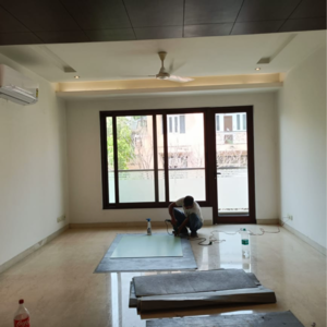 Living Room in 3 BHK Builder Floor at RWA Hauz Khas Block C 5, Hauz Khas Enclave – for Sale