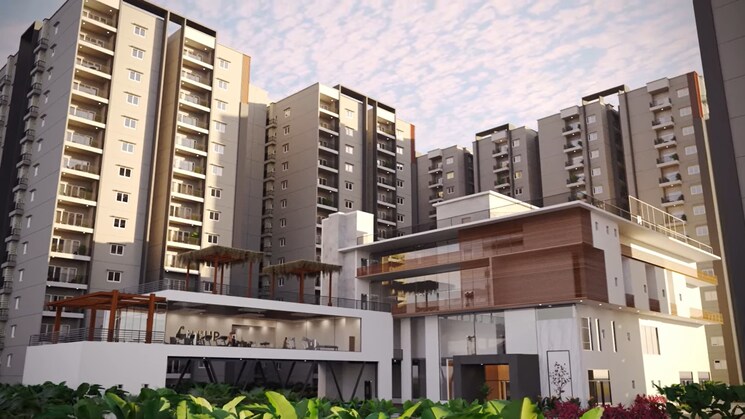 Exterior View, eipl-corner-stone 3 Bedroom 1795 Sq.Ft. Apartment In Gandipet Hyderabad 8880846