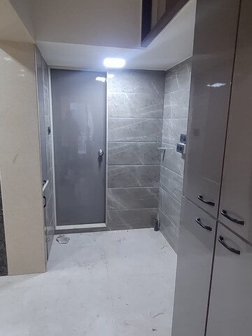Bathroom in 3 BHK Apartment at Chaitanya Tower, Prabhadevi – for Rent