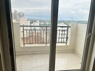 Balcony in 3 BHK Apartment at Elegant Whispering Winds, Kanakapura Road – for Rent