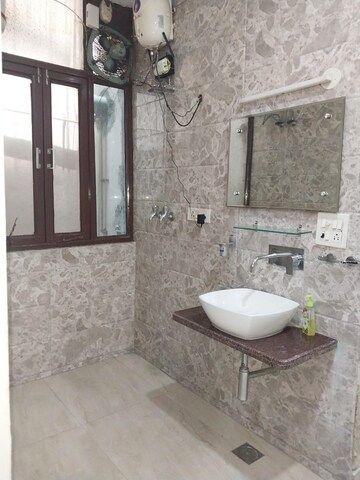 Bathroom in 2 BHK Apartment at Mayur Bagh Apartments, Paschim Vihar – for Rent