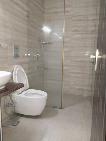 Bathroom in 3 BHK Apartment at Madhur Apartment, Paschim Vihar – for Rent