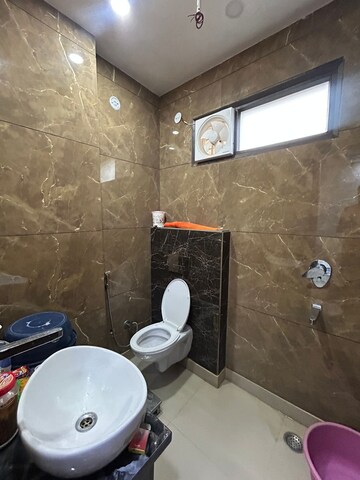 Bathroom in 3 BHK Apartment at Jahaz Apartments, Paschim Vihar – for Rent