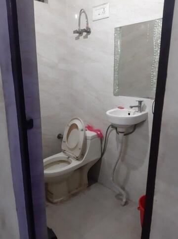 Attached Bathroom in 1.5 BHK Apartment at Triveni Apartments CGHS, Paschim Vihar – for Rent