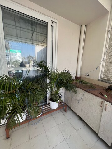 Building Lobby in 1 BHK Apartment at Jahaz Apartments, Paschim Vihar – for Rent