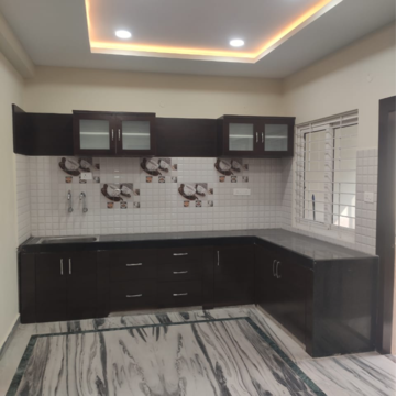 Kitchen in 3 BHK Builder Floor at Kondapur – for Rent