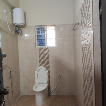 Bathroom in 3 BHK Builder Floor at Kondapur – for Rent