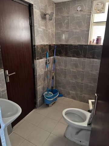 Bathroom in 3 BHK Apartment at Amrapali Dream Valley, Tech Zone 4 Greater Noida – for Rent