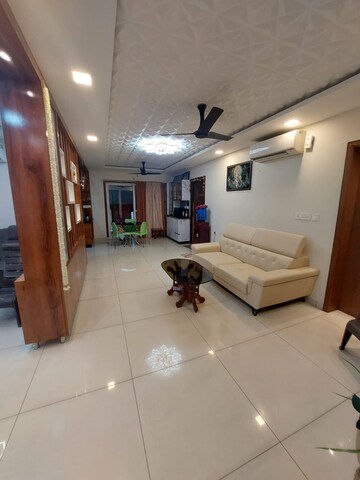 Living Room in 3 BHK Apartment at Sumadhura Horizon, Masjid Banda – for Rent