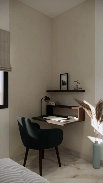 Master Bedroom in 3 BHK Apartment at Hallmark Skyrena, Narsingi – for Rent