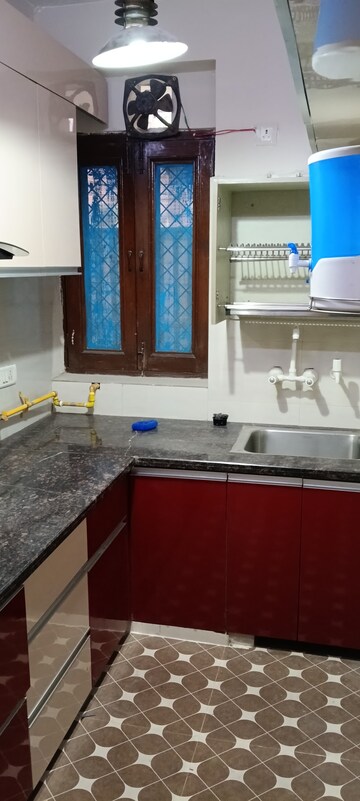 Kitchen in 2 BHK Apartment at RWA Apartments Sector 19, Sector 19 – for Rent