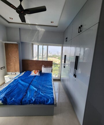 Bedroom in 3 BHK Apartment at Omkar Vayu, Mahim – for Rent
