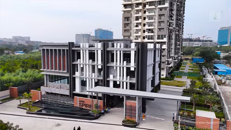 Exterior View, asbl-spire 3 Bedroom 2120 Sq.Ft. Apartment In Kokapet Hyderabad 8881015