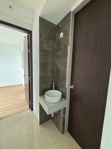 Bathroom in 2 BHK Apartment at Aurum Q Residences, Ghansoli – for Rent