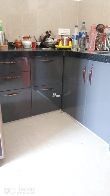 Kitchen in 1 RK Apartment at JP North Elara, Mira Road – for Rent
