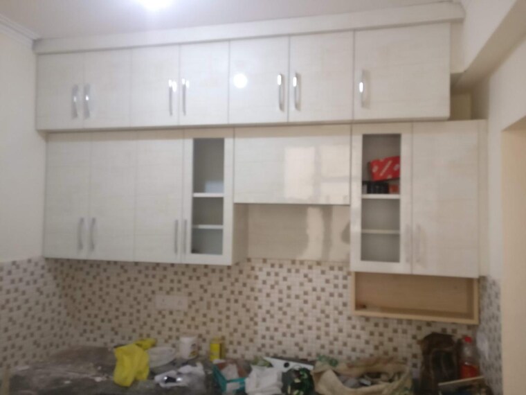Kitchen, kw-srishti-phase-ii 3 Bedroom 1500 Sq.Ft. Apartment In Raj Nagar Extension Ghaziabad 8881139