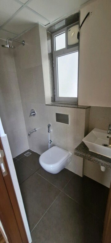 Bathroom in 2 BHK Apartment at Piramal Vaikunth, Balkum Pada – for Rent