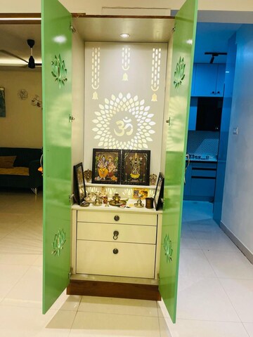 Living Room in 2 BHK Apartment at Greenmark Mayfair Apartments, Tellapur – for Rent