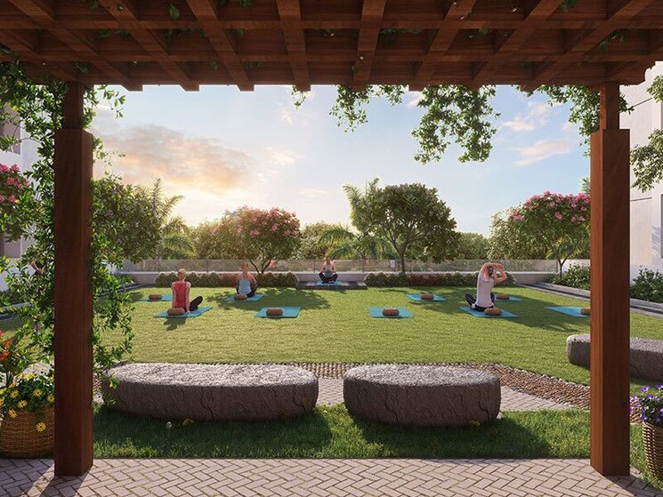 Garden, unique-youtopia 3 Bedroom 1050 Sq.Ft. Apartment In Kharadi Pune 8881208