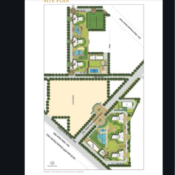 3.5 BHK Apartment – Map Location View at Puri Emerald Bay, Dhanwapur - for Sale