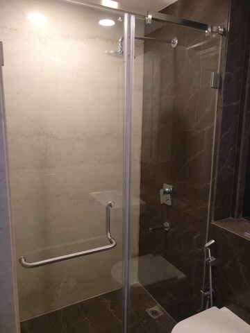 Bathroom in 3 BHK Apartment at Lodha Allura, Worli – for Rent
