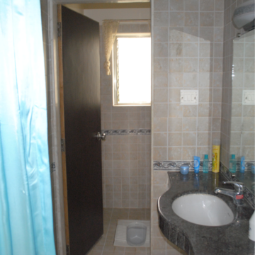 Bathroom in 4 BHK Independent House at Prathamesh Park Baner, Vinayak Nagar – for Rent