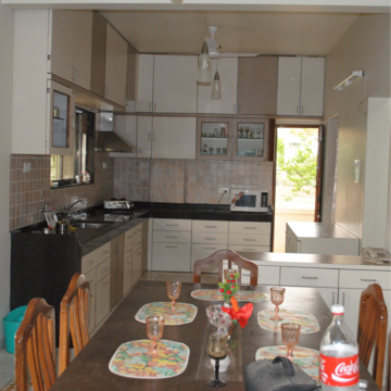 Kitchen in 4 BHK Independent House at Prathamesh Park Baner, Vinayak Nagar – for Rent
