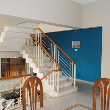 Staircase in 4 BHK Independent House at Prathamesh Park Baner, Vinayak Nagar – for Rent