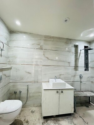 Bathroom in 3 BHK Builder Floor at Green Fields Colony – for Sale