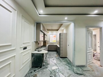 Kitchen in 3 BHK Builder Floor at Green Fields Colony – for Sale