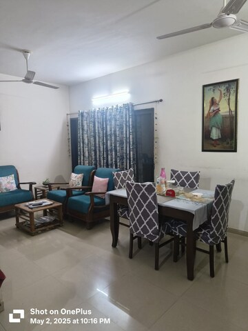 Living Room in 3 BHK Apartment at Deep Satyadeep Heights, Makarba – for Sale