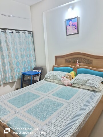 Bedroom in 3 BHK Apartment at Deep Satyadeep Heights, Makarba – for Sale