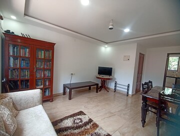 Living Room in 2 BHK Apartment at Marna Siolim – for Rent