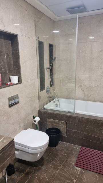 Bathroom in 4 BHK Apartment at Lokhandwala Minerva Mahalaxmi, Mahalaxmi – for Rent
