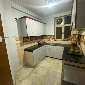 Kitchen in 3 BHK Apartment at Palmwood Estate, Ankheer – for Rent