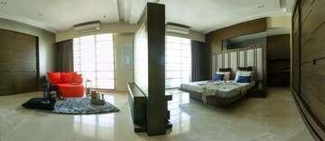 Living Room in 4 BHK Apartment at Pacific Enclave, Khar West – for Rent