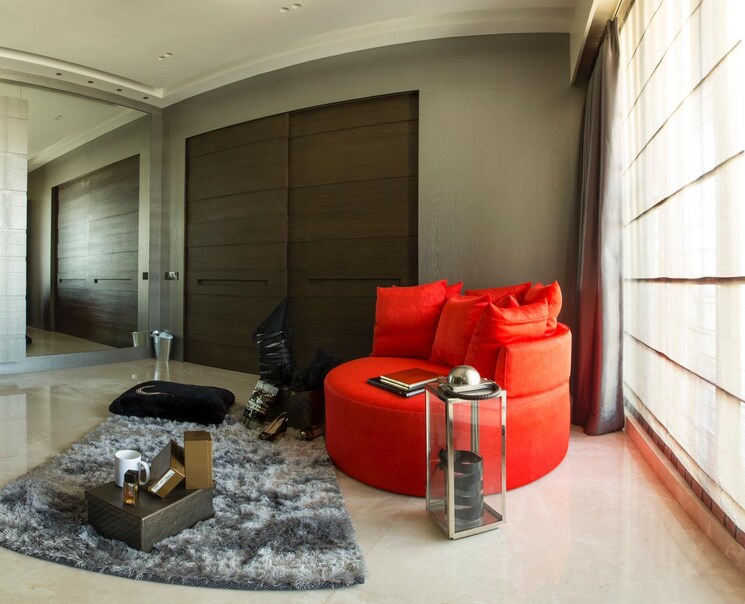 Living Room, pacific-enclave 4 Bedroom 3000 Sq.Ft. Apartment In Khar West Mumbai 8881440