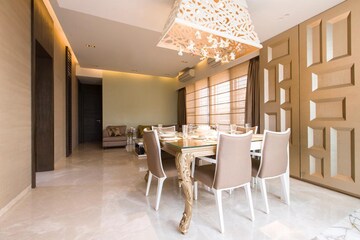 Staircase in 4 BHK Apartment at Pacific Enclave, Khar West – for Rent