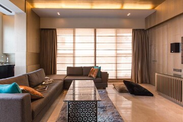 Bedroom in 4 BHK Apartment at Pacific Enclave, Khar West – for Rent