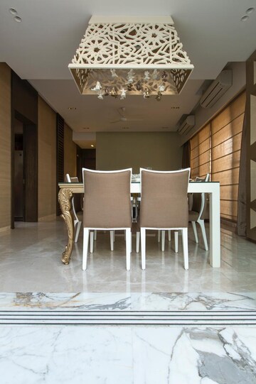 Staircase in 4 BHK Apartment at Pacific Enclave, Khar West – for Rent