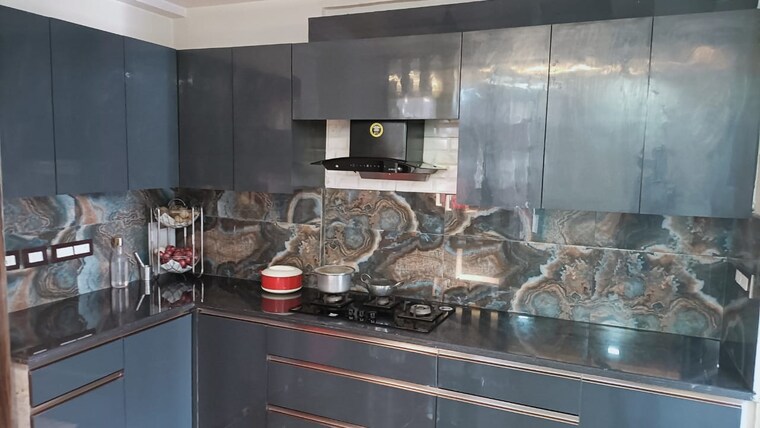 Kitchen, parker-white-lily 4 Bedroom 2290 Sq.Ft. Apartment In Sector 8 Sonipat 8881437