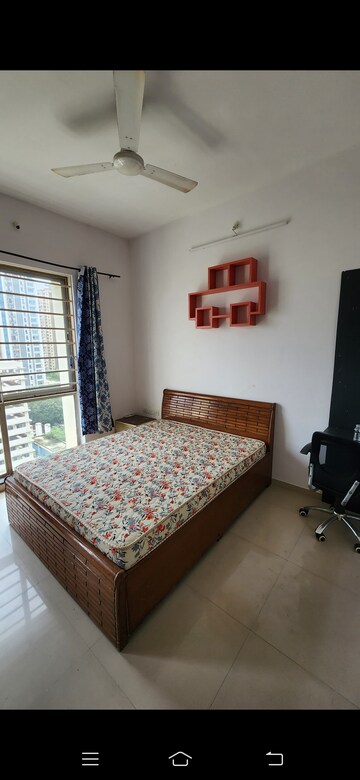 Bedroom in 3 BHK Apartment at Sheth Vasant Lawns, Laxmi Nagar – for Rent
