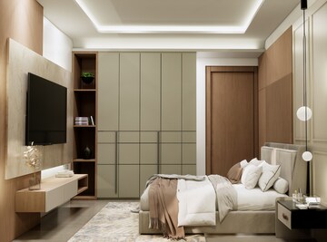 Bedroom in 3 BHK Apartment at JVJ Silicon Valley, Jagatpura – for Sale