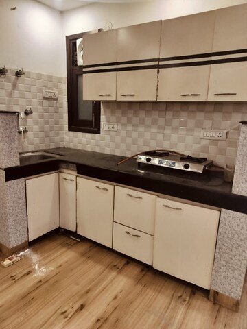 Kitchen in 2 BHK Builder Floor at Paryavaran Complex – for Rent