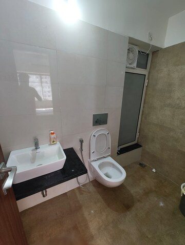 Bathroom in 2 BHK Apartment at Omkar Signet, Malad East – for Rent