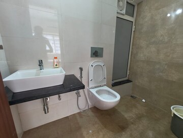 Bathroom in 2 BHK Apartment at Omkar Signet, Malad East – for Rent
