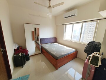 Living Room in 2 BHK Apartment at Omkar Signet, Malad East – for Rent