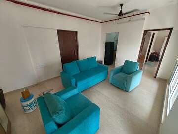 Living Room in 2 BHK Apartment at Omkar Signet, Malad East – for Rent