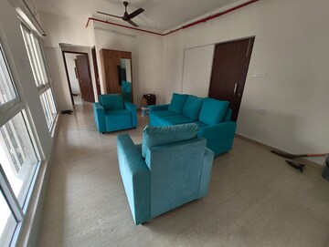 Living Room in 2 BHK Apartment at Omkar Signet, Malad East – for Rent