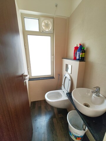 Bathroom in 2 BHK Apartment at Omkar Signet, Malad East – for Rent